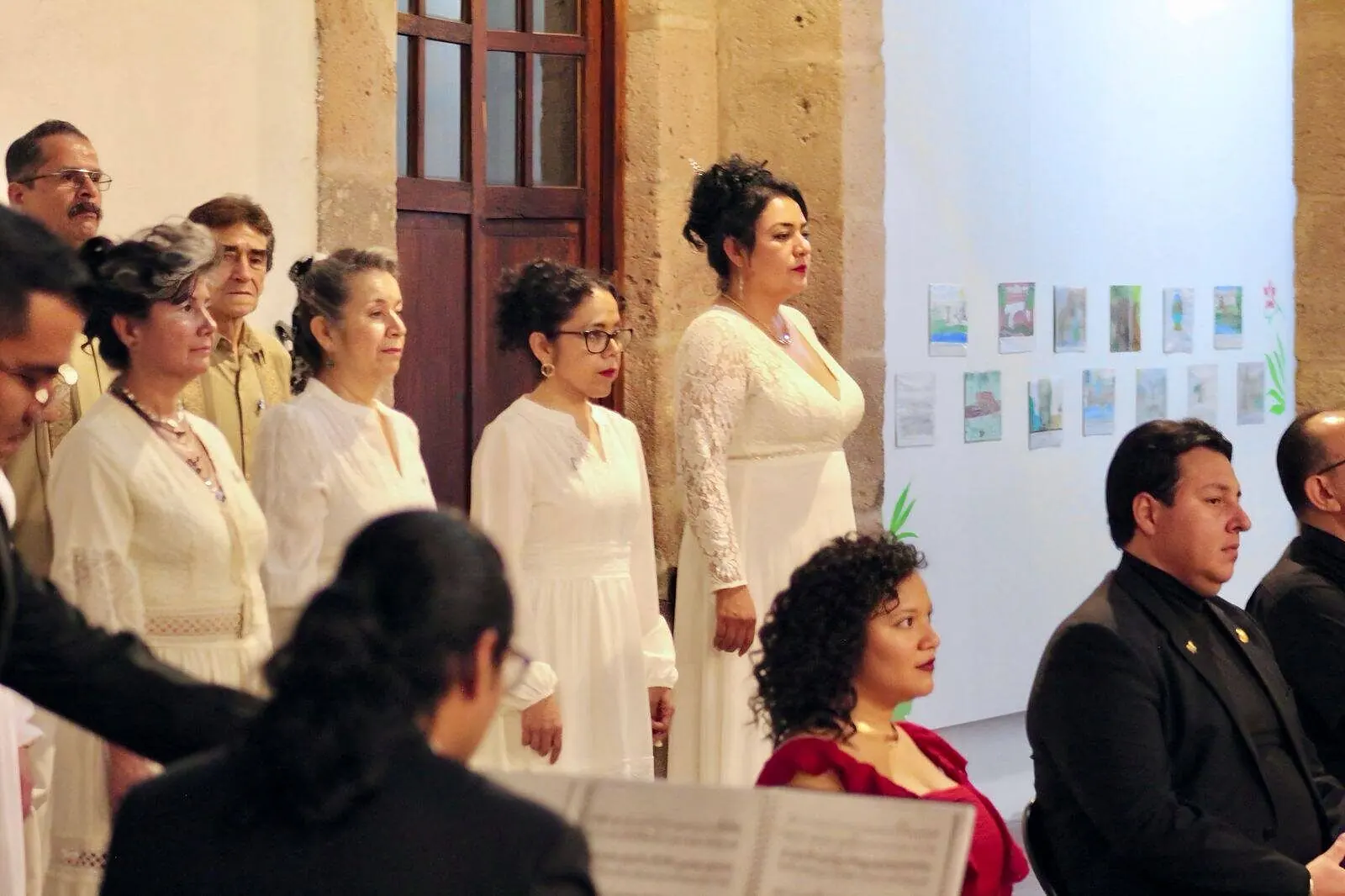 Coro de la Escuela de Ópera de Morelia cantando, 2026