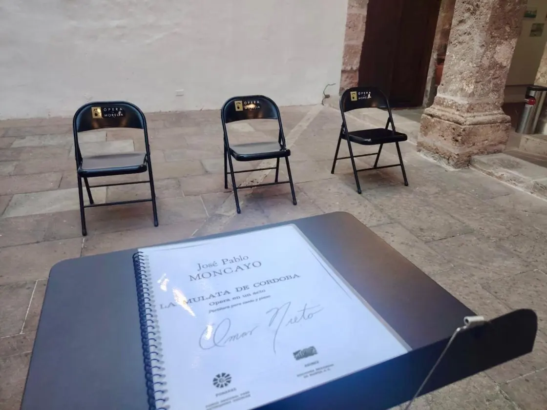 La partitura firmada